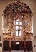 GOZZOLI, Benozzo View of the main apsidal chapel dfg France oil painting artist